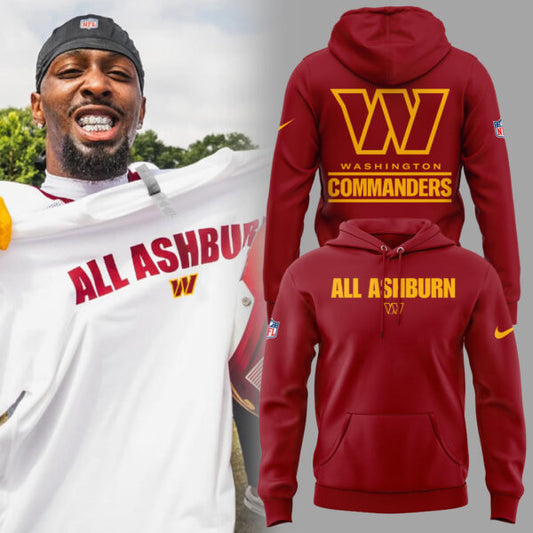 Limited Edition Commanders ALL ASHBURN Hoodie