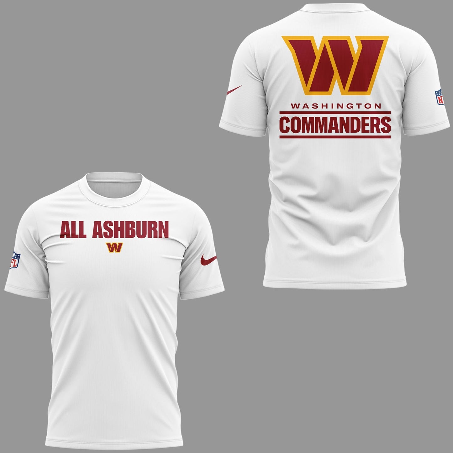 Limited Edition Commanders ALL ASHBURN TShirt
