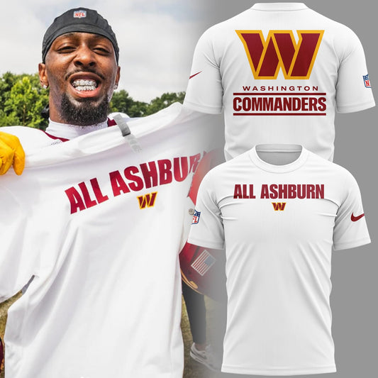Limited Edition Commanders ALL ASHBURN TShirt