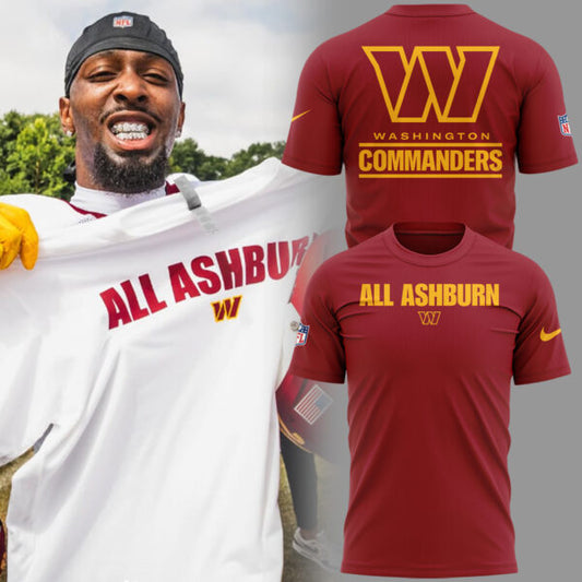 Limited Edition Commanders ALL ASHBURN TShirt