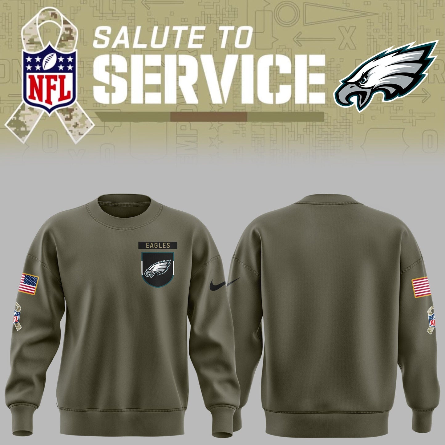 Limited Edition Salute To Service Sweatshirt