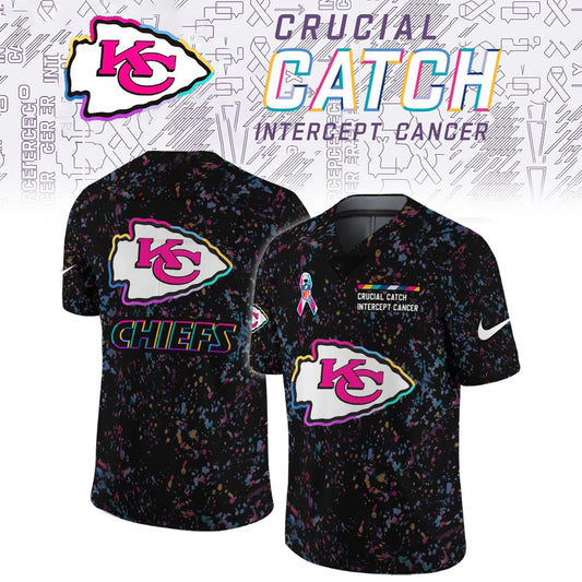 Kansas City Chiefs Crucial Catch Limited Football Jersey