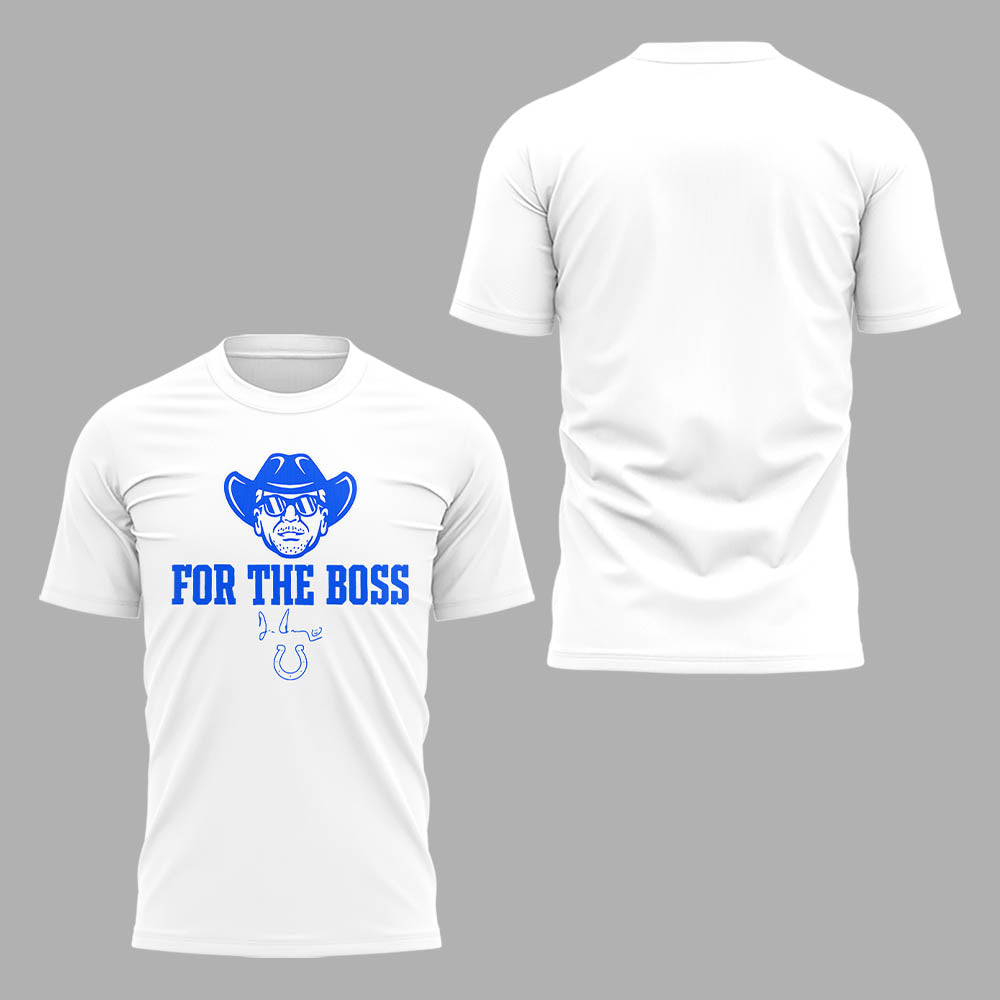 Limited Edition Indianapolis Colts "Honoring the memory of Jim Irsay" Shirt-LL25090710026