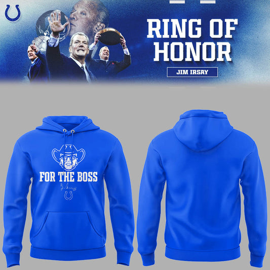 Limited Edition Indianapolis Colts "Honoring the memory of Jim Irsay" Hoodie-LL25090710032