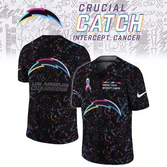 Los Angeles Chargers Crucial Catch Limited Football Jersey