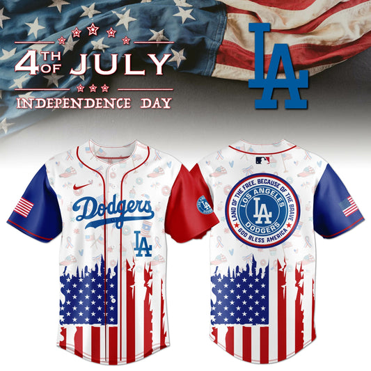 Los Angeles Dodgers Independence Day Jersey 2025