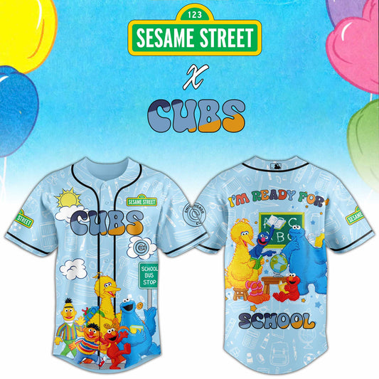 Cubs x Sesame Back to School Jersey