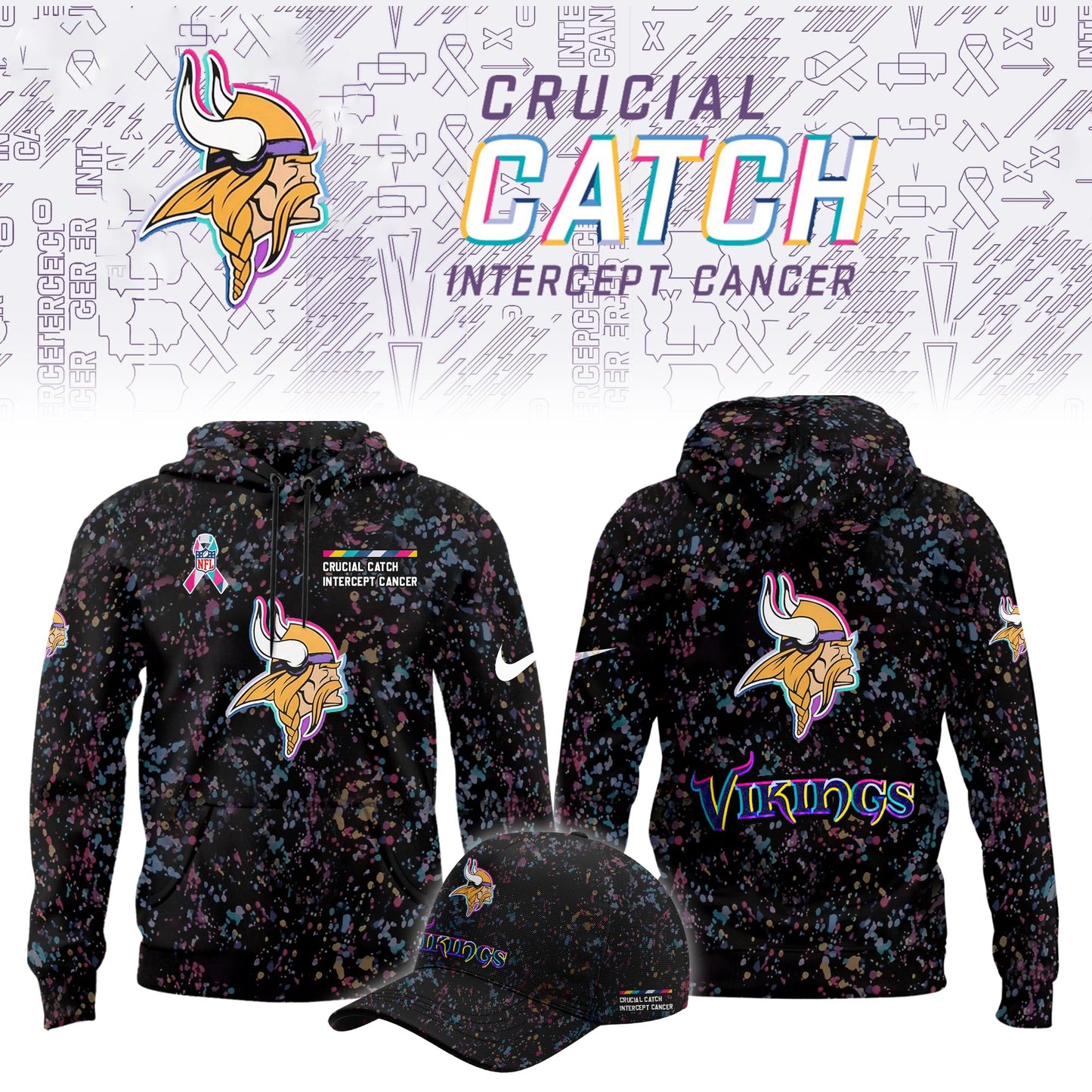 Minnesota Vikings Crucial Catch Limited Hoodie