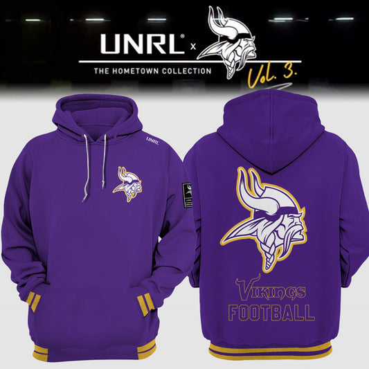 Minnesota Vikings 2024 Limited Edition “Winter Warrior” UNRL Vol 3 Hoodie