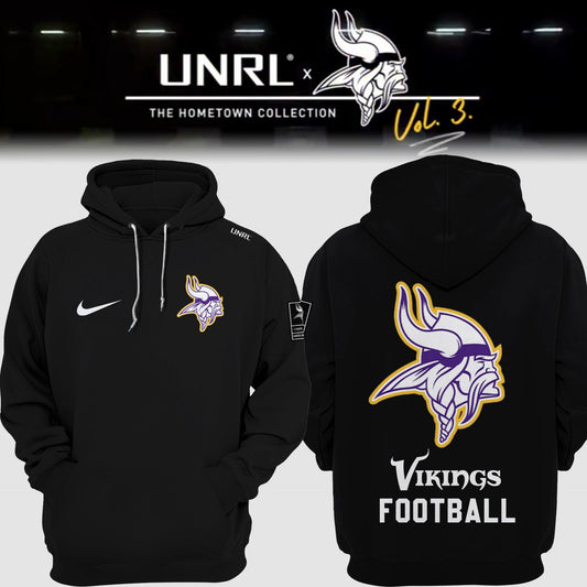 Minnesota Vikings 2024 Limited Edition “Winter Warrior” UNRL Vol 3 Hoodie