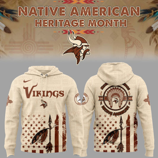 Limited Edition Viking Native American Heritage Month 2025 Hoodie