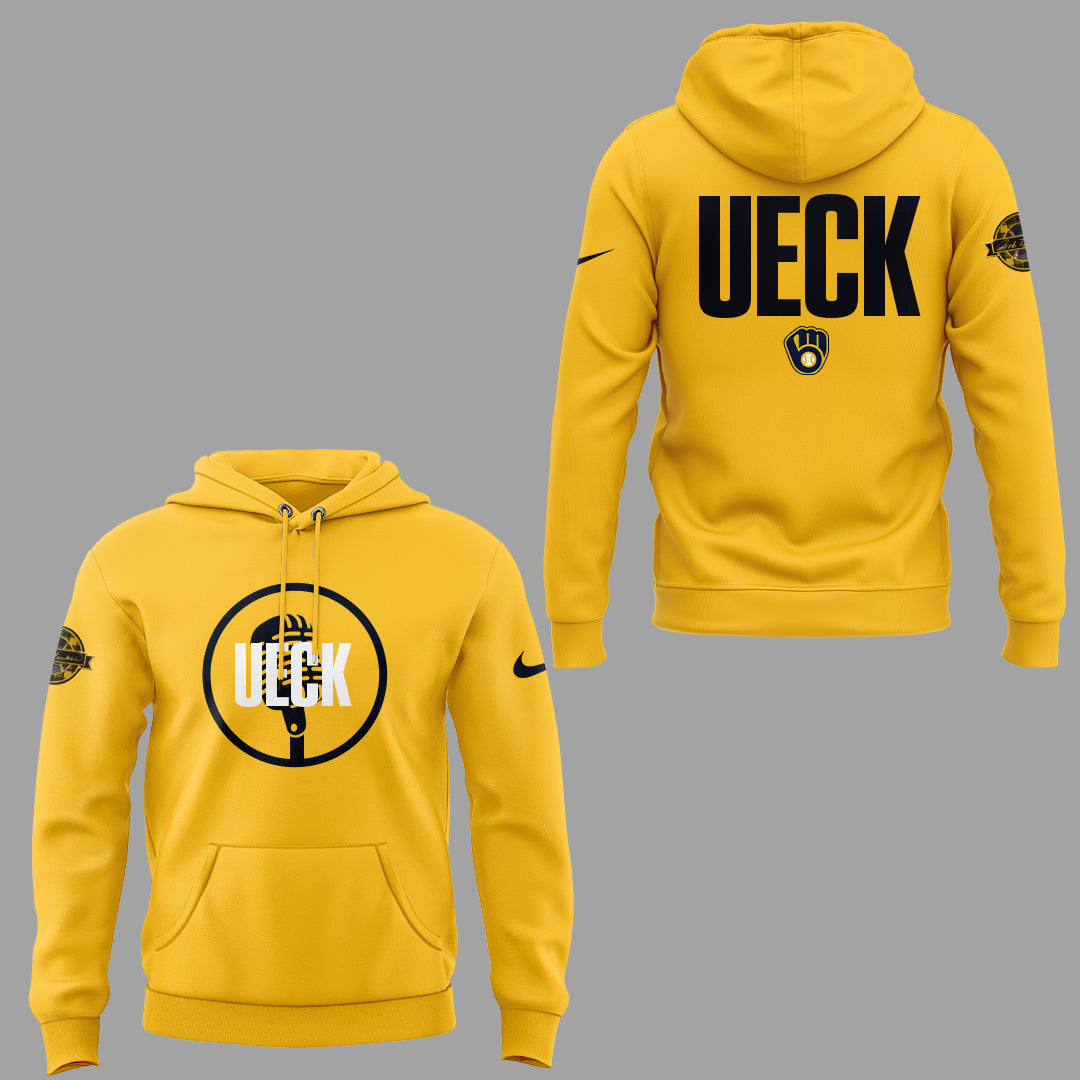 Limited Edition Brewers Baseball Honoring Mr. Baseball Bob Uecker Hoodie