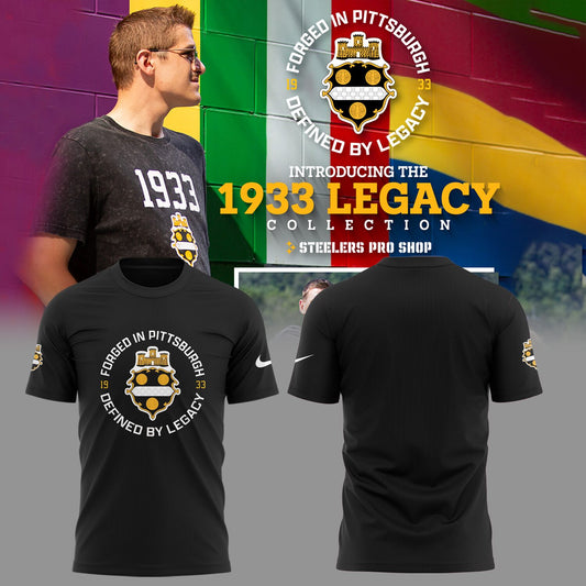 Limited Edition Steelers The 1933 Legacy Collection Shirt