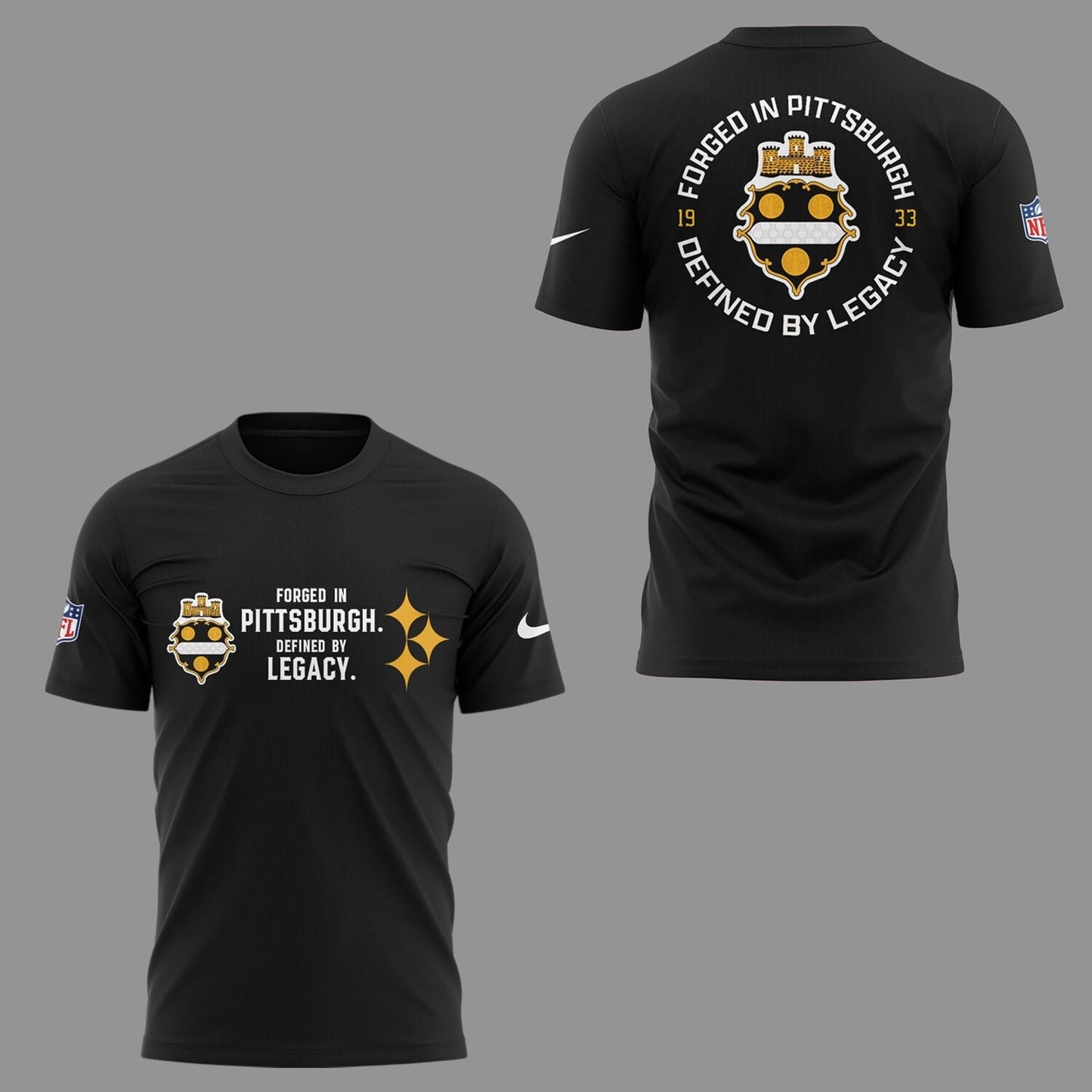 Limited Edition Steelers The 1933 Legacy Collection Shirt