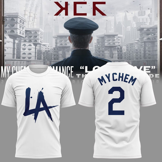 Limited Edition “Long Live: The Black Parade Tour 2025 x LA” Tshirt