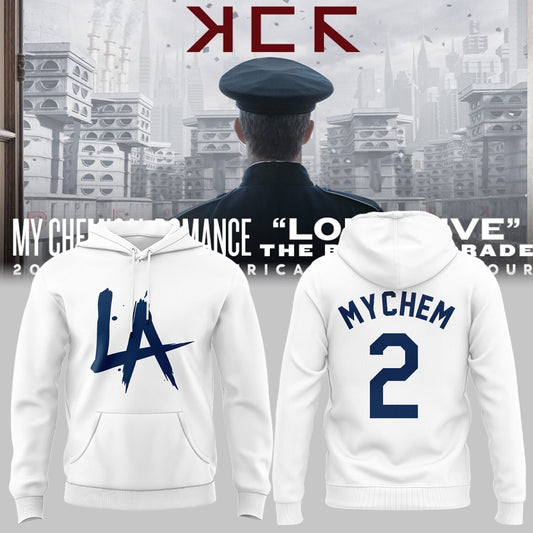 Limited Edition “Long Live: The Black Parade Tour 2025 x LA” Hoodie