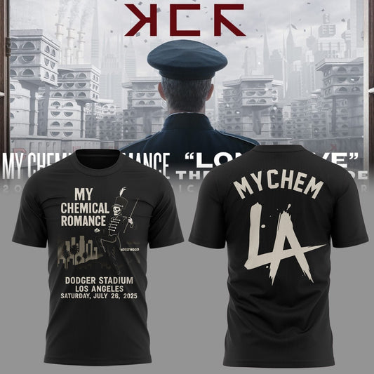 Limited Edition “Long Live: The Black Parade Tour 2025 x LA” Tshirt