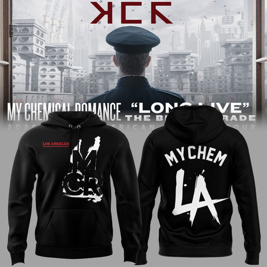 Limited Edition “Long Live: The Black Parade Tour 2025 x LA” Hoodie