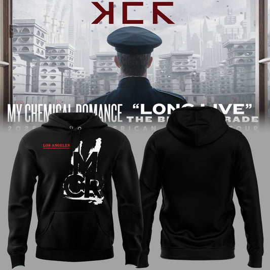 Limited Edition “Long Live: The Black Parade Tour 2025 x LA” Hoodie