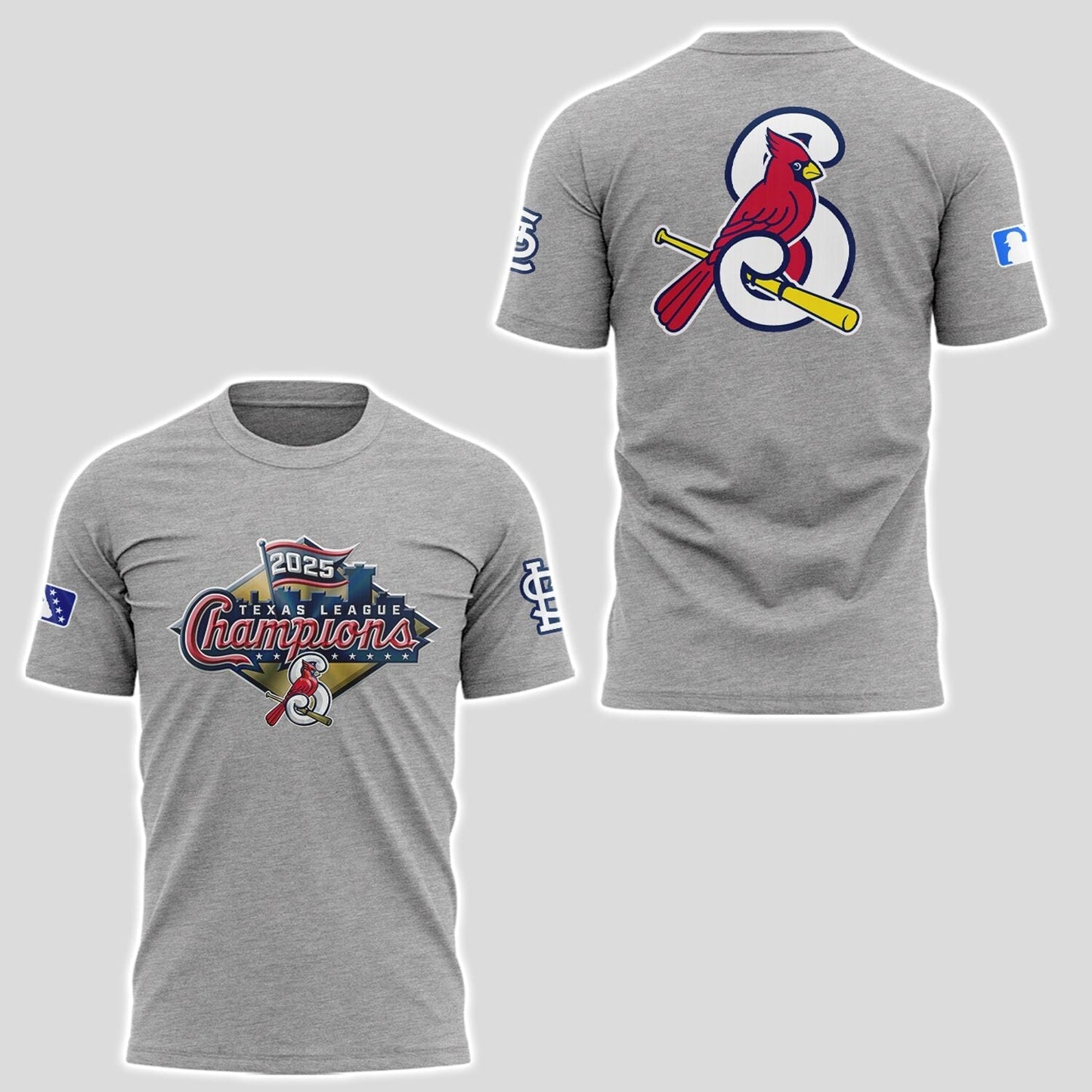 Limited Edition Sgf Cardinals 2025 Texas League champions Tshirt