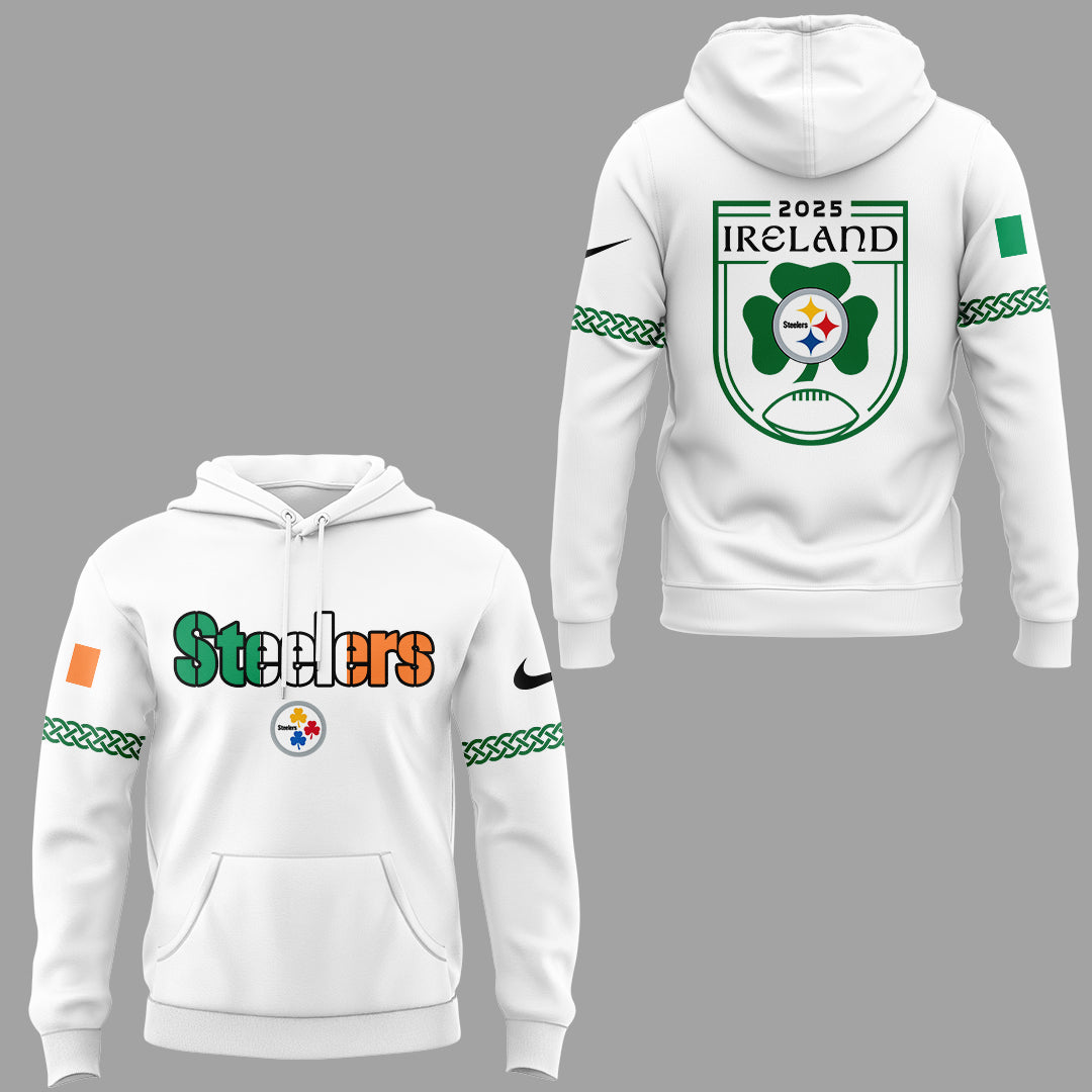 Ireland 2025 Limited Edition Dublin Game Hoodie-ND09262506