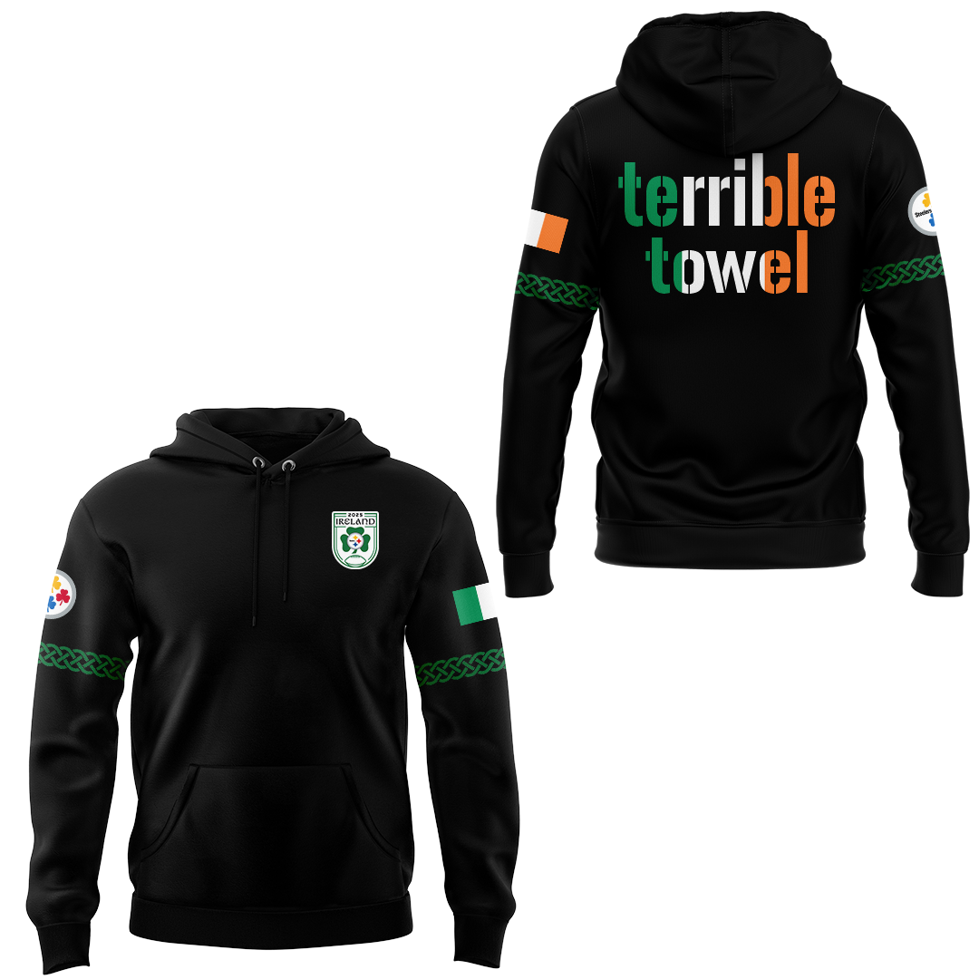 Ireland 2025 Limited Edition Dublin Game Hoodie-ND092625109