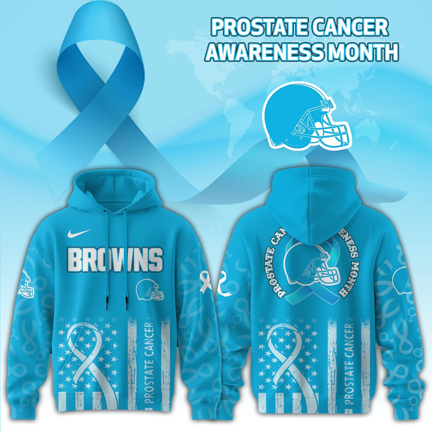 CLE x Prostate Cancer Awareness Hoodie Edition