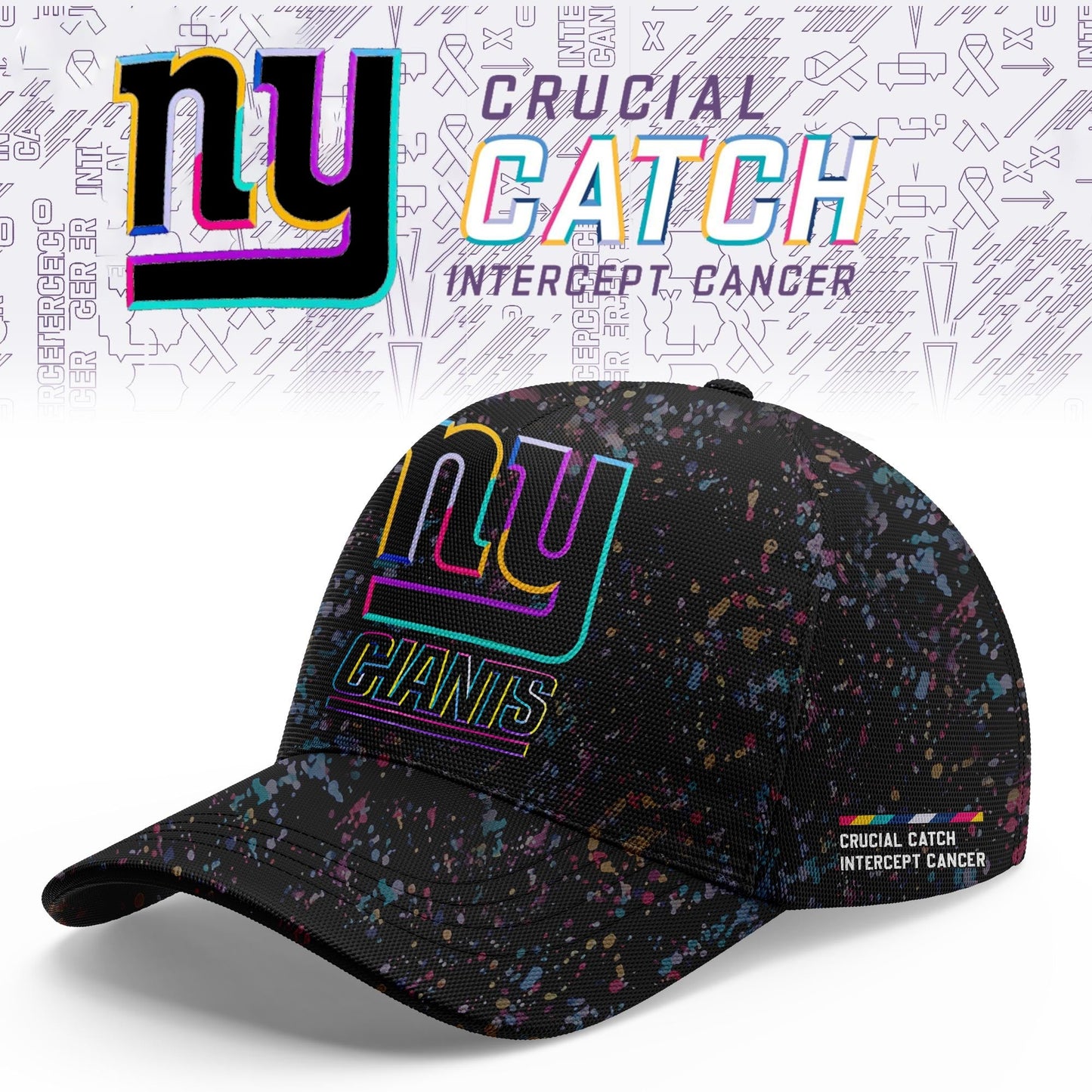 New York Giants Crucial Catch Limited Football Jersey