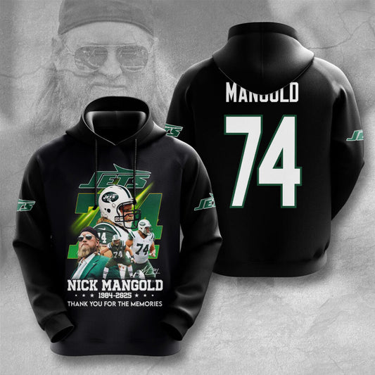 Nick Mangold x New York Jets 3D Apparel