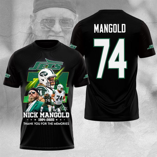 Nick Mangold x New York Jets 3D Apparel