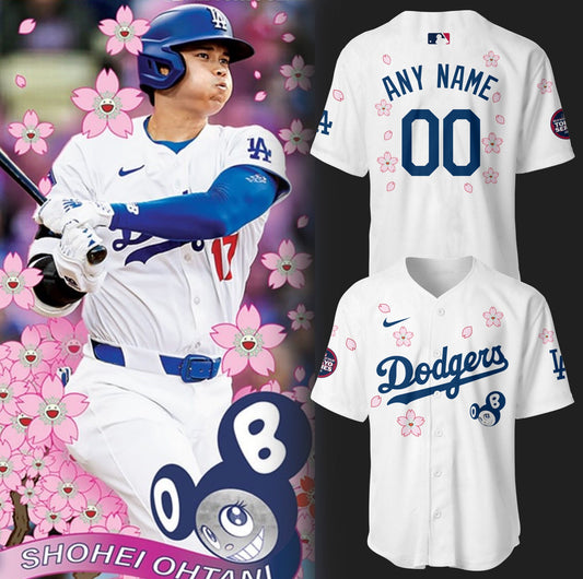 Los Angeles Dodgers OHTANI JERSEY TOKYO CUSTOM 2025