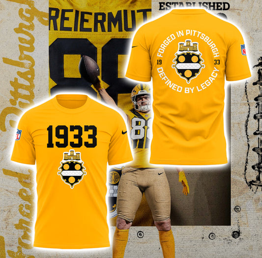 Limited Edition Steelers The 1933 Legacy Collection Shirt