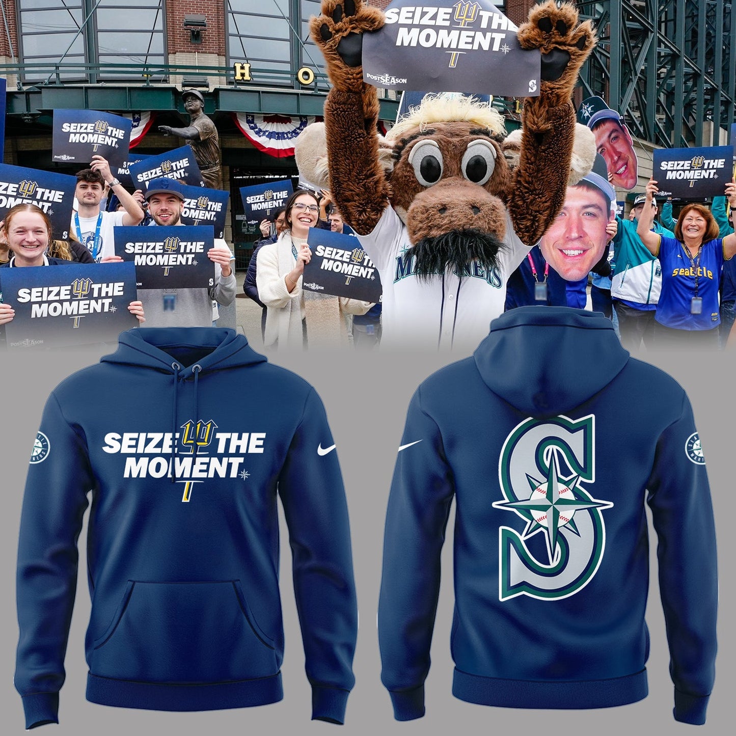 Limited Edition Mariners Seize The Moment Hoodie