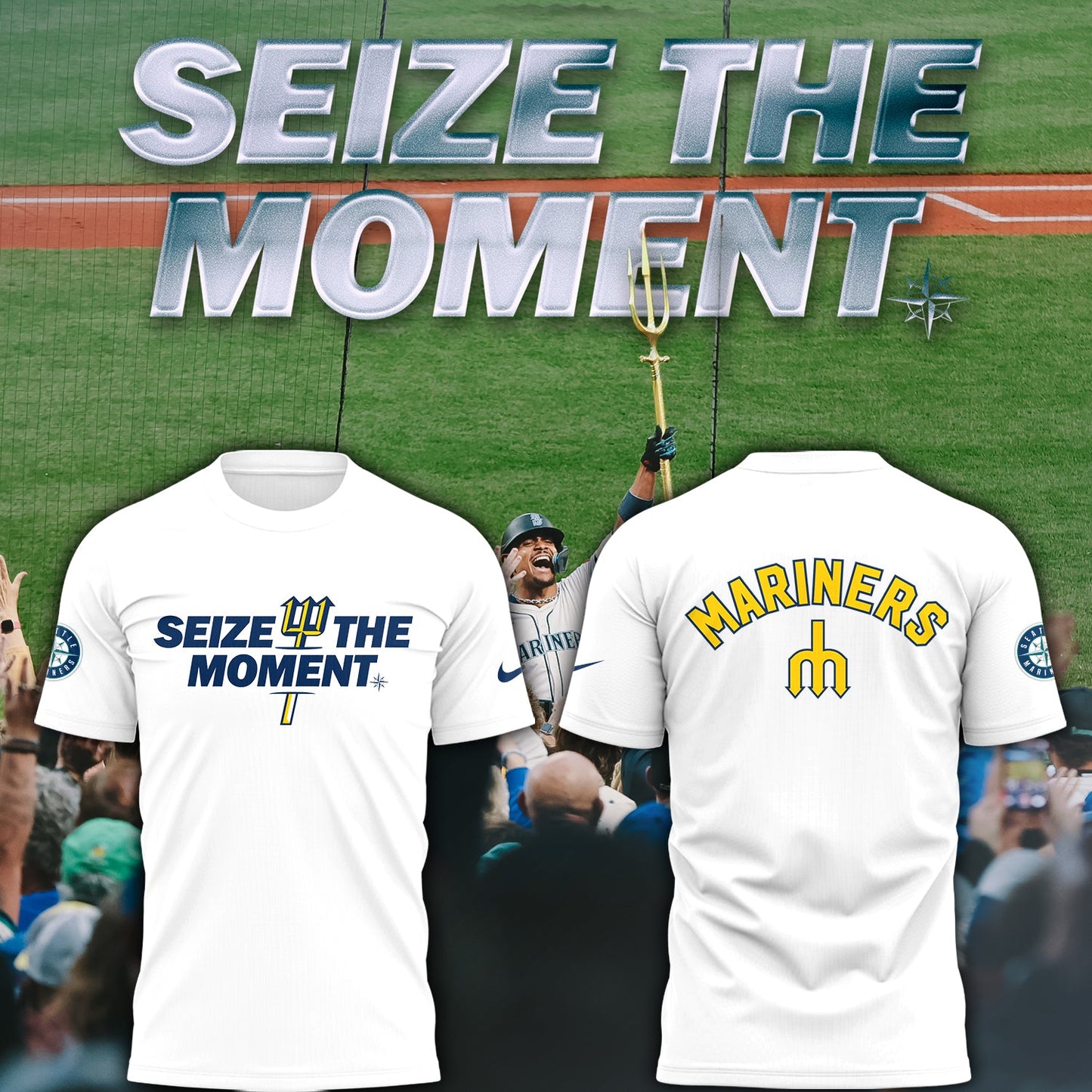 Limited Edition Mariners SeizeTheMoment TShirt