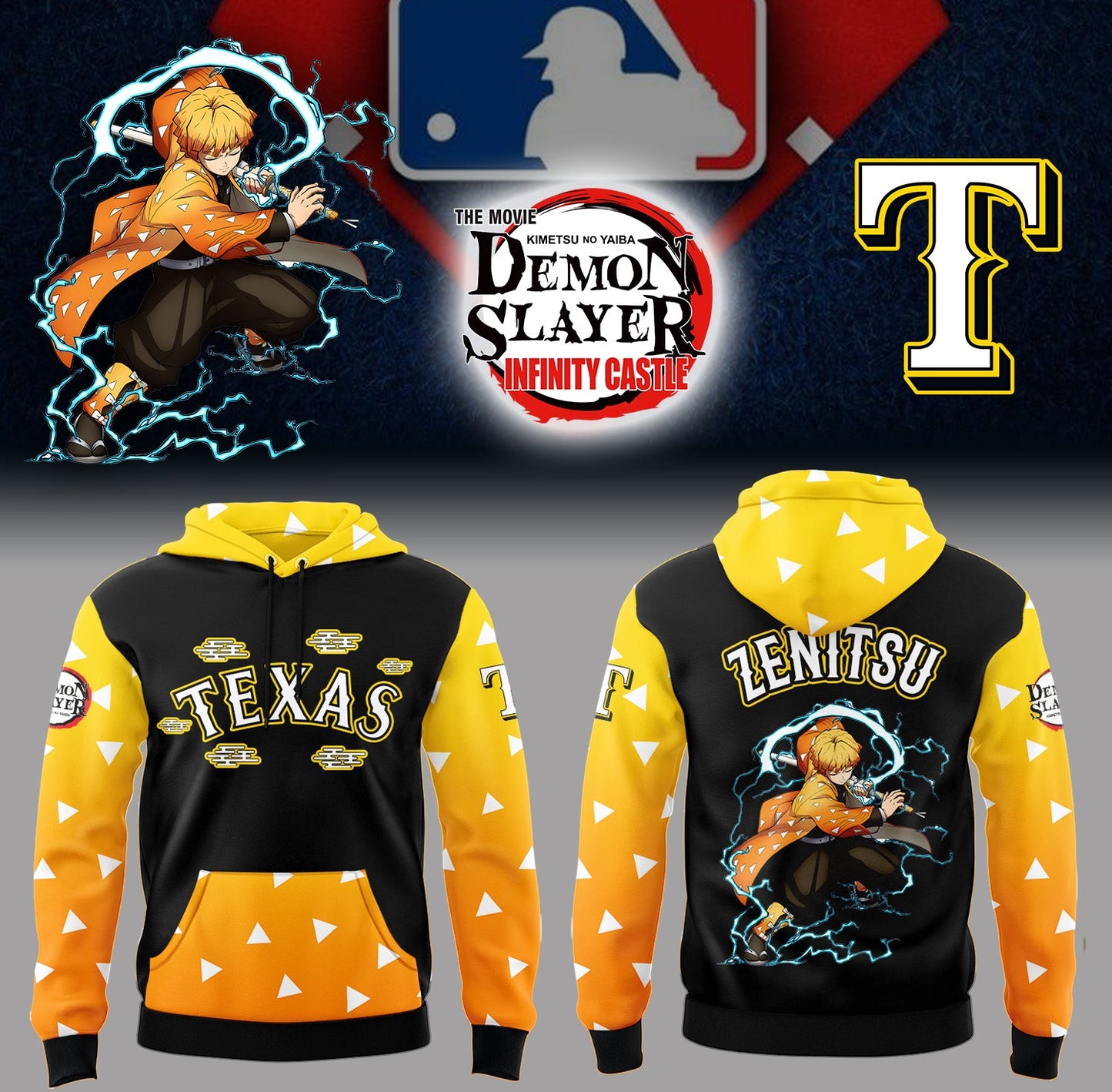 Texas Rangers Limited Edition Zenitsu Hoodie
