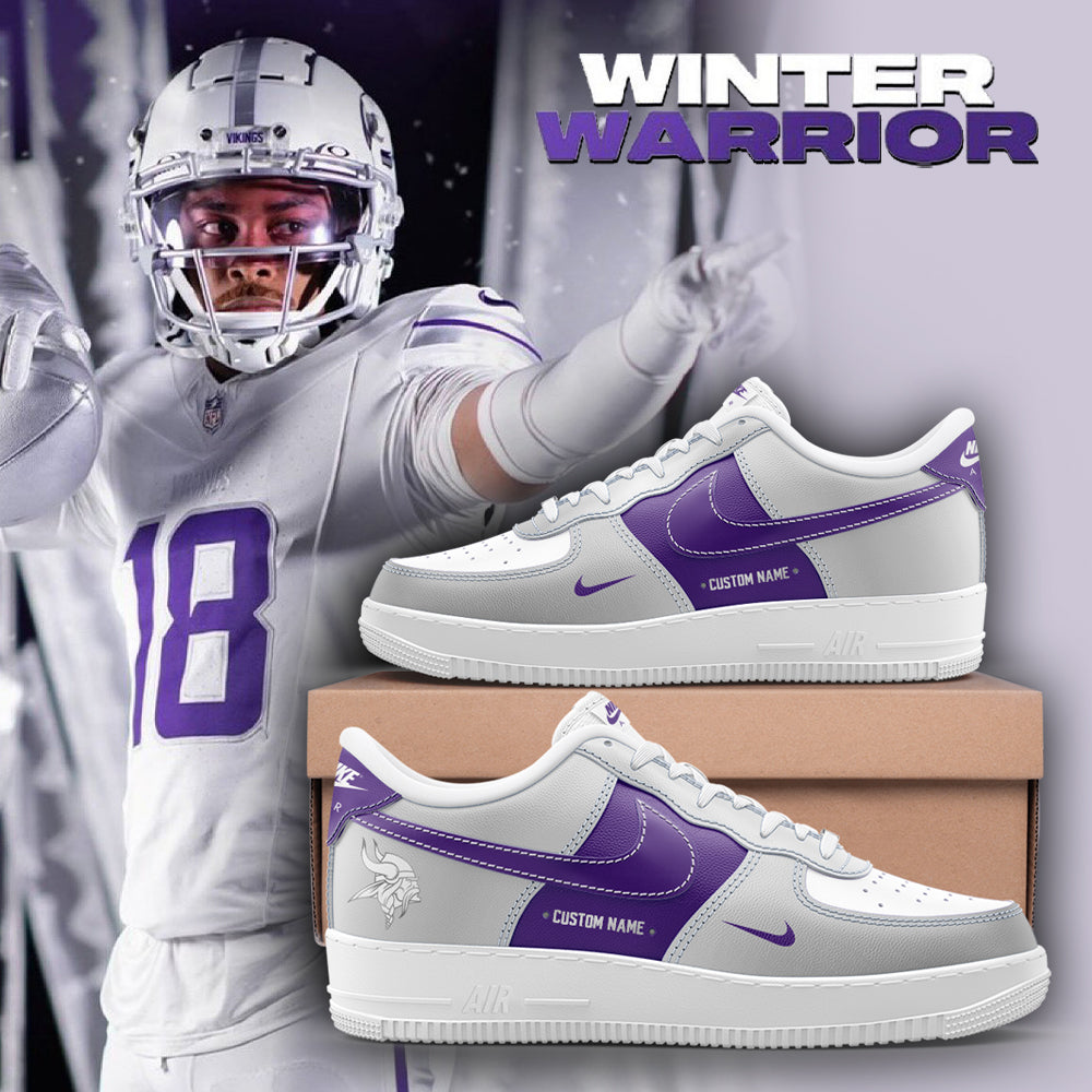 Limited Edition “Winter Warrior” Air Force Custom Name 2025