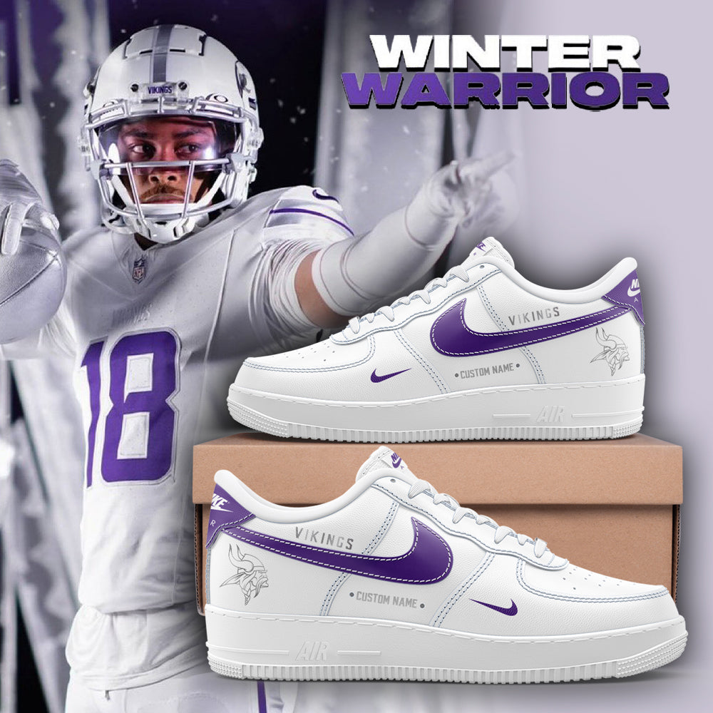 Limited Edition “Winter Warrior” Air Force Custom Name 2025