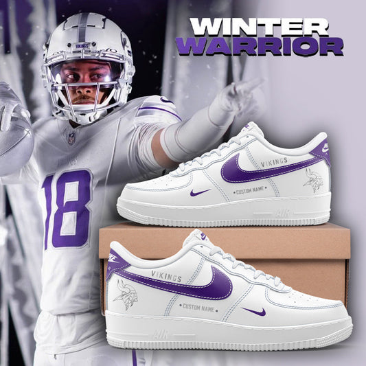 Limited Edition “Winter Warrior” Air Force Custom Name 2025