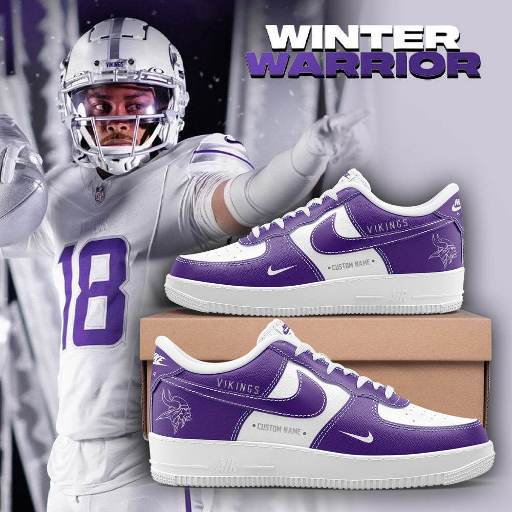 Limited Edition “Winter Warrior” Air Force Custom Name  2025