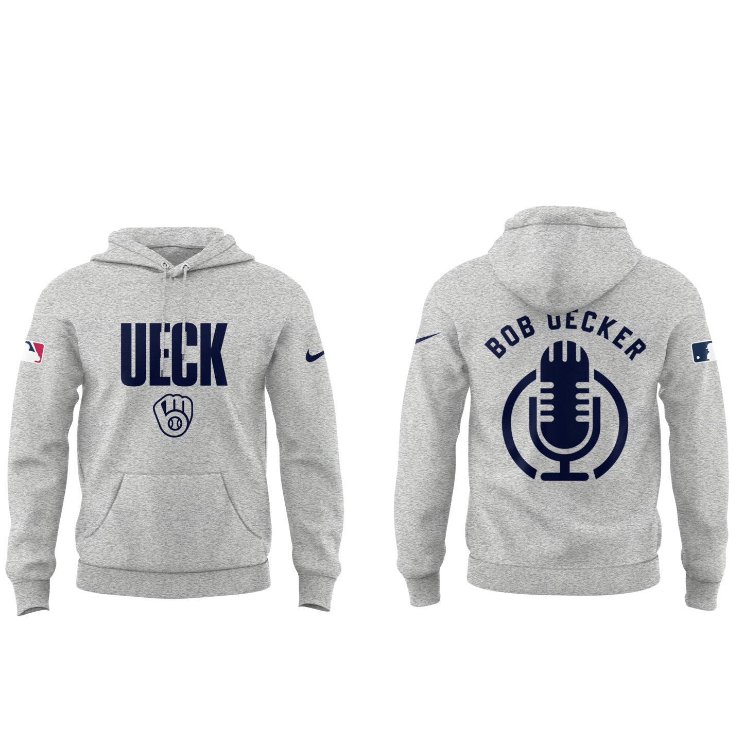 Limited Edition Brewers Baseball Honoring Mr. Baseball Bob Uecker Hoodie