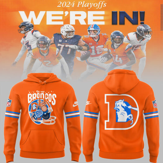 Denver Broncos NFL 2024 Nike Limited Throwback to 77′ Hoodie