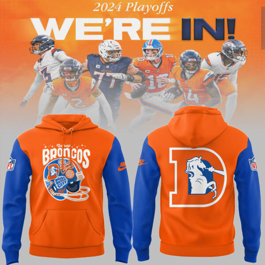 Denver Broncos NFL 2024 Nike Limited Throwback to 77′ Hoodie