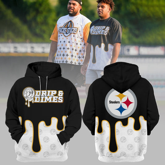 Pittsburgh Steelers 2024 Drip&amp;Dimes Limited Hoodie-PU07182402
