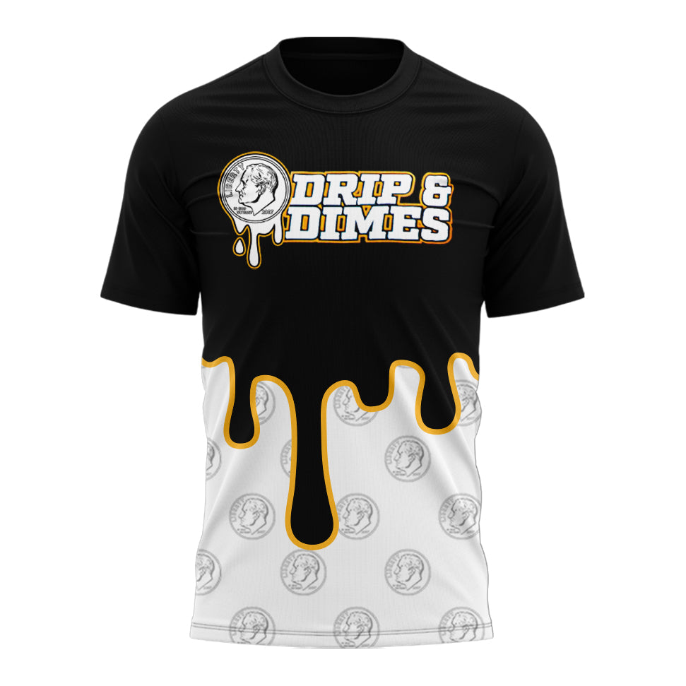 Pittsburgh Steelers 2024 Drip&amp;Dimes Limited Custom T-Shirt-PU07182403