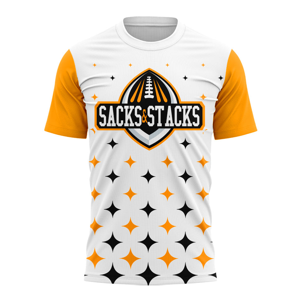 Pittsburgh Steelers 2024 Sack&amp;Stack Limited T-Shirt-PU07182405