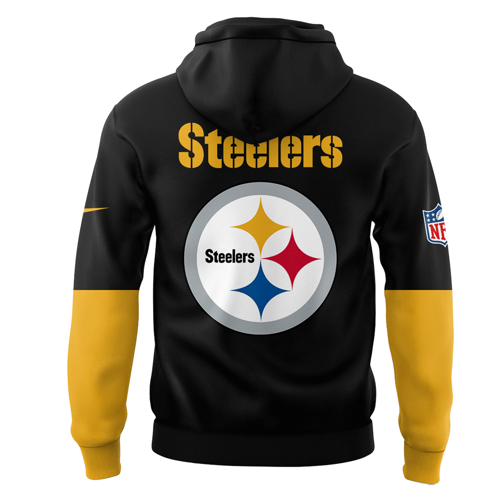 Steelers Football Limited Throwback Hoodie