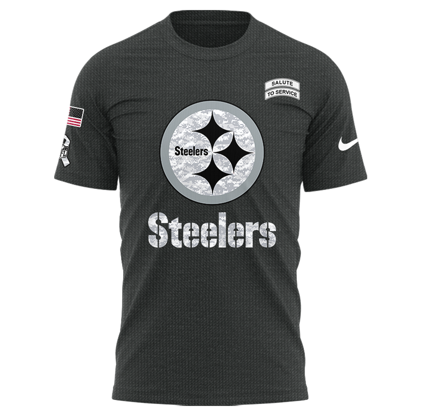 Pittsburgh Steelers Salute To Service TShirt-PU1111241001