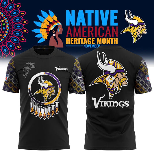 Vikings 2024 Native American Heritage Month Premium Limited Shirt-PU1117241013