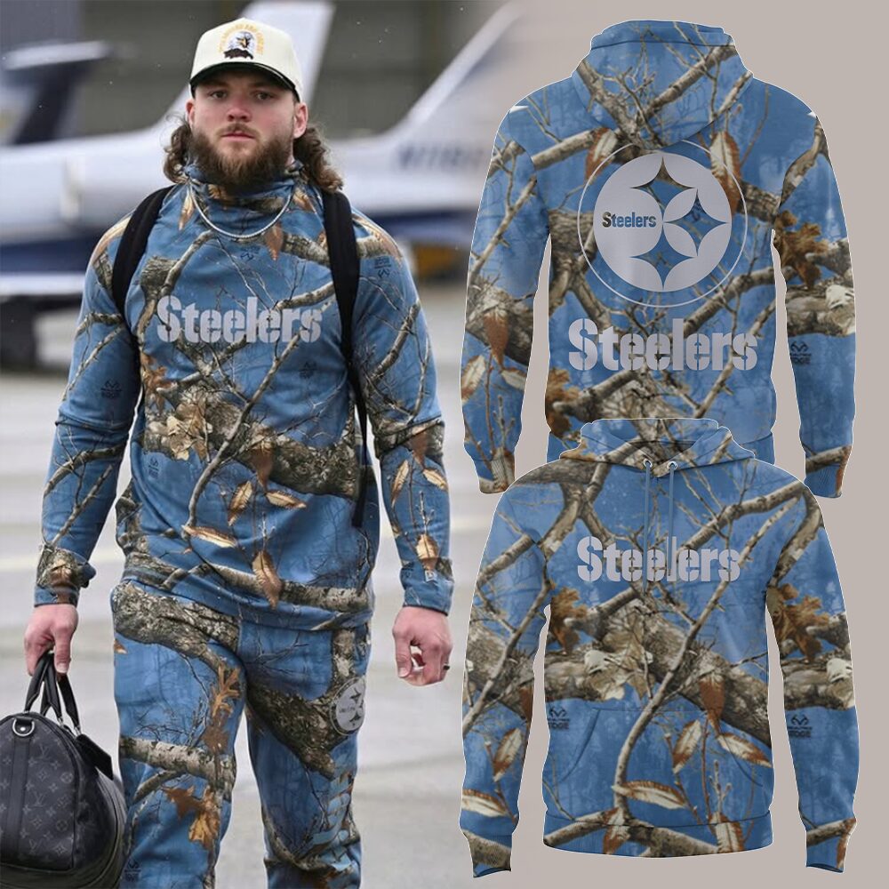 Pittsburgh Steelers Realtree Hoodie-PU1224241010