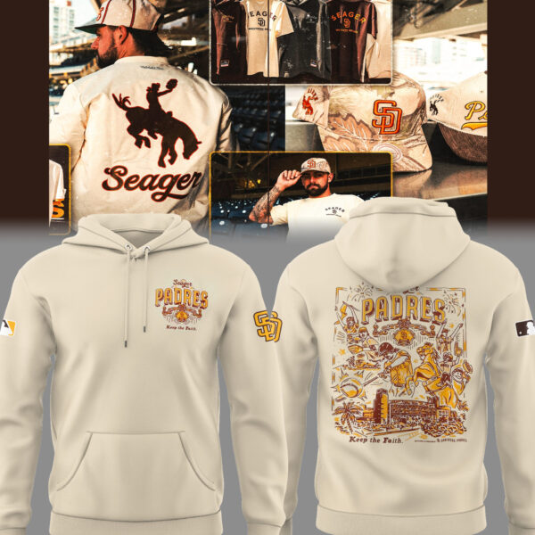 Limited Edition Padres Baseball x Seager Hoodie-PU25081109